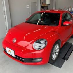 フォルクスワーゲン　ザ・ビートル　窓落ち　レギュレーター交換